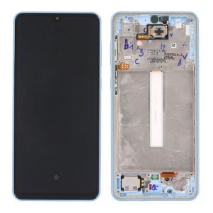 TOUCH+DISPLAY COM FRAME SAMSUNG GALAXY A33 5G/A336 6.4" AZUL ORIGINAL