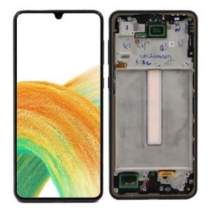 TOUCH+DISPLAY COM FRAME SAMSUNG GALAXY A33 5G/A336 6.4" PRETO OLED