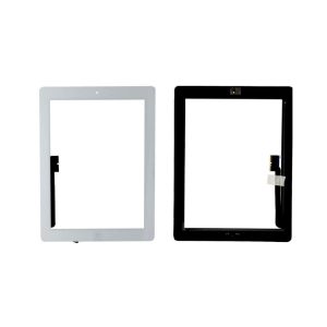 TOUCH APPLE IPAD 3 IPAD 4 COM BOTÃO HOME BRANCO WITH FLEX