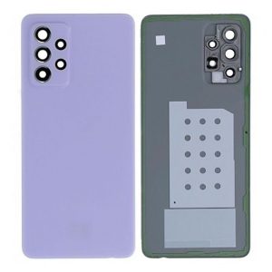 TAMPA TRASEIRA SAMSUNG GALAXY A52 5G/A526 ROXO COM LENTE DE CÂMERA