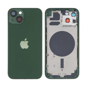TAMPA TRASEIRA APPLE IPHONE 13 VERDE COM FRAME