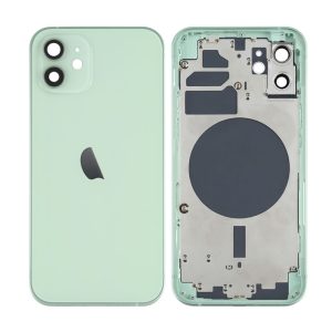 TAMPA TRASEIRA APPLE IPHONE 12 VERDE COM FRAME