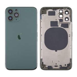 TAMPA TRASEIRA APPLE IPHONE 11 PRO VERDE COM FRAME