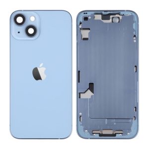 TAMPA TRASEIRA APPLE IPHONE 14 PLUS AZUL COM FRAME
