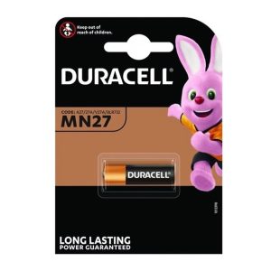 PILHAS DURACELL MN27/A27/27A/V27A/8LR732 12V ALCALINA (1UN)
