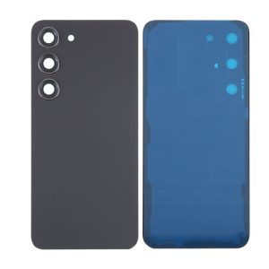 TAMPA TRASEIRA SAMSUNG GALAXY S23 PLUS 5G/S916 PRETO COM LENTE DE CAMERA