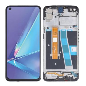 TOUCH+DISPLAY COM FRAME OPPO A72 4G 6.5" PRETO