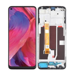 TOUCH+DISPLAY COM FRAME OPPO A54 5G/A74 5G 6.5" PRETO