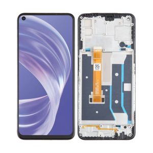TOUCH+DISPLAY COM FRAME OPPO A73 5G 6.5" PRETO