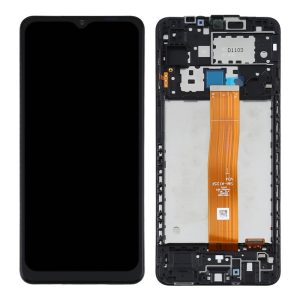 TOUCH+DISPLAY COM FRAME SAMSUNG GALAXY A12/A125/A127 6.5" PRETO UNIVERSAL