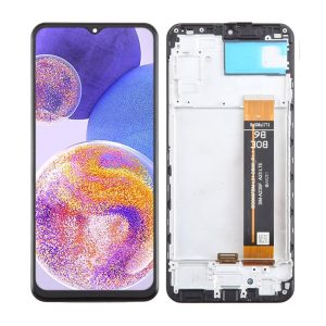 TOUCH+DISPLAY COM FRAME SAMSUNG GALAXY A23 4G/A235 6.6" PRETO