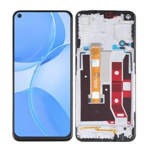 TOUCH+DISPLAY COM FRAME OPPO A53 5G/A53S 5G 6.5" PRETO