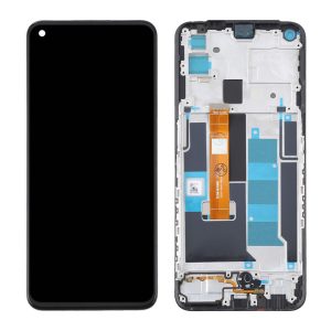 TOUCH+DISPLAY COM FRAME REALME 7 5G 6.5" PRETO