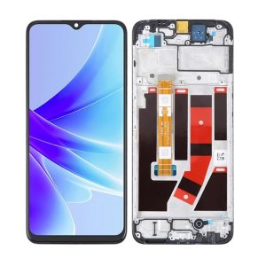 TOUCH+DISPLAY COM FRAME OPPO A57S/A57 4G 6.56" PRETO