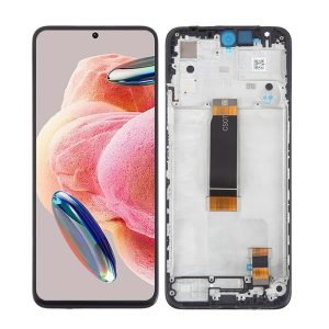 TOUCH+DISPLAY COM FRAME XIAOMI REDMI 12 4G/5G 6.79" PRETO