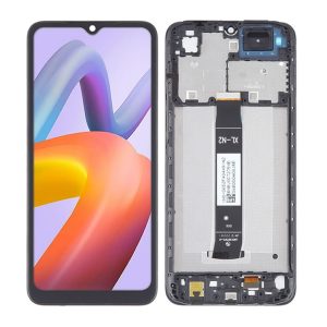 TOUCH+DISPLAY COM FRAME XIAOMI REDMI A1/A1 PLUS/REDMI A2/A2 PLUS 6.52" PRETO ORI