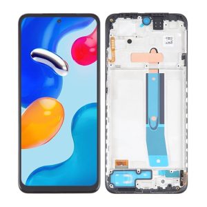 TOUCH+DISPLAY COM FRAME XIAOMI REDMI NOTE 11S 4G/POCO M4 PRO 4G/REDMI NOTE 11 6.