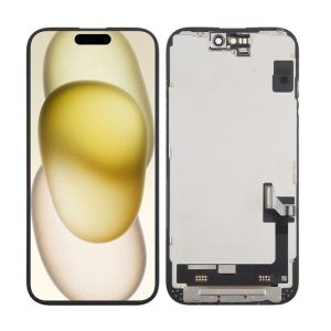 TOUCH+DISPLAY APPLE IPHONE 15 6.1" PRETO ORIGINAL