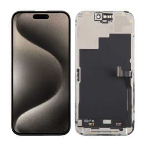 TOUCH+DISPLAY APPLE IPHONE 15 PRO 6.1" PRETO ORIGINAL