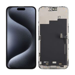 TOUCH+DISPLAY APPLE IPHONE 15 PRO MAX 6.7" PRETO ORIGINAL