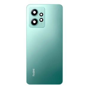 TAMPA TRASEIRA XIAOMI REDMI NOTE 12 4G VERDE COM LENTE DE CÂMERA