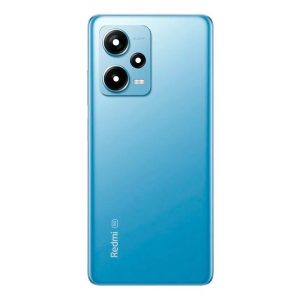 TAMPA TRASEIRA XIAOMI REDMI NOTE 12 PRO PLUS 5G AZUL COM LENTE DE CÂMERA