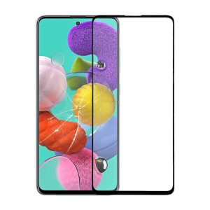 LENTE DE VIDRO FRONTAL+OCA SAMSUNG GALAXY A51/A515 PRETO