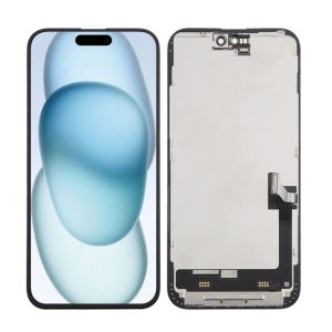 TOUCH+DISPLAY APPLE IPHONE 15 PLUS 6.7" PRETO FHD INCELL