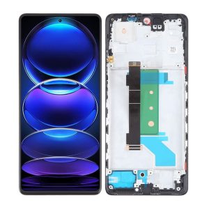 TOUCH+DISPLAY COM FRAME XIAOMI REDMI NOTE 12 PRO PLUS 5G 6.67" PRETO TFT