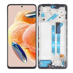 TOUCH+DISPLAY COM FRAME XIAOMI REDMI NOTE 12 PRO 4G 6.67" PRETO TFT