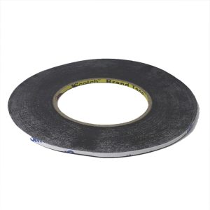 FITA ADESIVA DUPLA FACE UNIVERSAL TAPE 3M 3MM PRETO