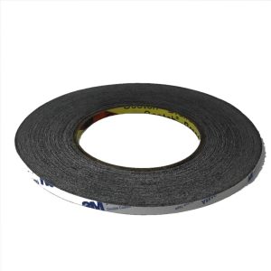 FITA ADESIVA DUPLA FACE UNIVERSAL TAPE 3M 5MM PRETO