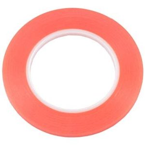 FITA ADESIVA DUPLA FACE UNIVERSAL TAPE 5MM 3M VERMELHO