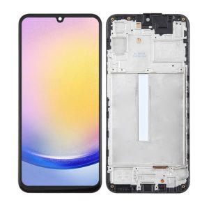 TOUCH+DISPLAY COM FRAME SAMSUNG GALAXY A25 5G/A256 6.5" PRETO INCELL
