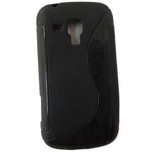 CAPA SILICONE SAMSUNG GALAXY S7562 S7580 S7582 S7560 PRETO