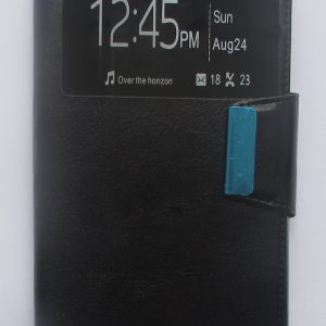 CAPA FLIP COVER COM JANELA SAMSUNG GALAXY S7 EDGE G935F PRETO