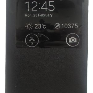 CAPA FLIP COVER S-VIEW SAMSUNG GALAXY J1 (2016) PRETO