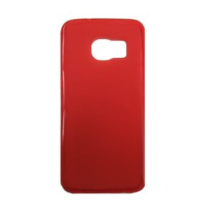 CAPA SILICONE SAMSUNG GALAXY S7 EDGE VERMELHO
