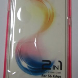 CAPA SILICONE GEL 360º SAMSUNG GALAXY S6 EDGE G925 ROSA