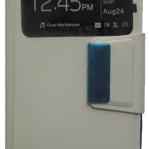 CAPA FLIP COVER COM JANELA SAMSUNG GALAXY J7 2017 J730 BRANCO