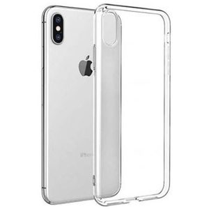 CAPA SILICONE APPLE IPHONE X/XS TRANSPARENTE