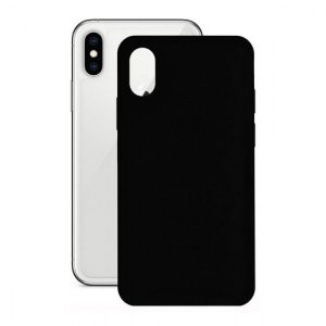 CAPA SILICONE APPLE IPHONE X/XS PRETO