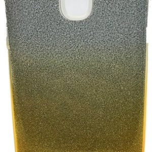 CAPA SILICONE GEL BRILHANTE SAMSUNG GALAXY J3 2017 J330 DOURADO