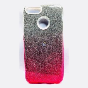 CAPA SILICONE GEL BRILHANTE XIAOMI REDMI NOTE 5A ROSA
