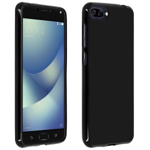 CAPA SILICONE ASUS ZENFONE 4/ZE554KL PRETO FOSCO