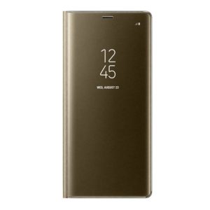 CAPA FLIP COVER CLEAR VIEW SAMSUNG GALAXY NOTE 8 DOURADO
