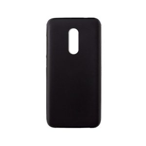 CAPA SILICONE ALCATEL U5 PRETO FOSCO