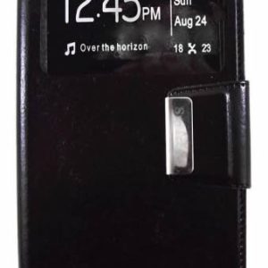 CAPA FLIP COVER COM JANELA SAMSUNG GALAXY S9 G960 PRETO