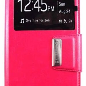 CAPA FLIP COVER COM JANELA SAMSUNG GALAXY S9 PLUS G965 ROSA