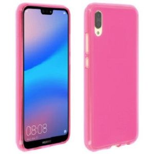 CAPA SILICONE HUAWEI P20 ROSA FOSCO